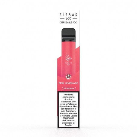 ElfBar 600 Pink Lemonade Disposable Cigarette