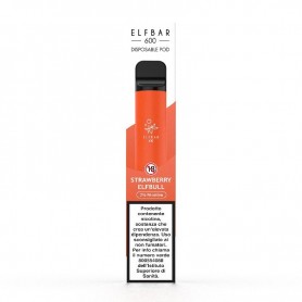 Elfbar 600 Strawberry Elfbull Disposable Cigarette