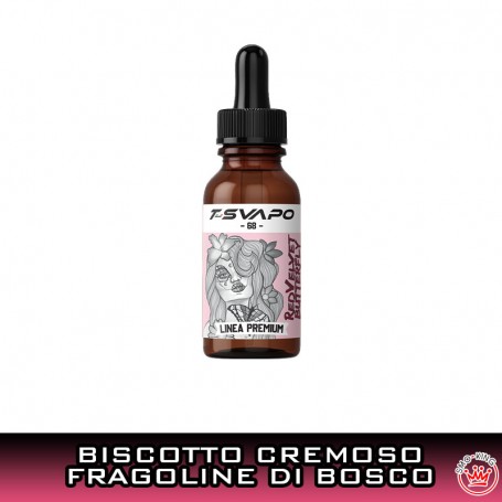 T-Svapo Red Velvet Butterfly Concetrated Aroma 10 ml