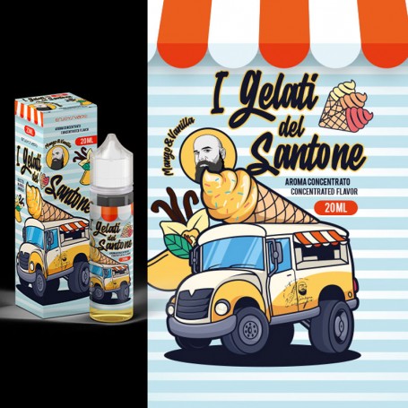 Mango & Vanilla I Gelati del Santone Aroma 20 ml Enjoysvapo