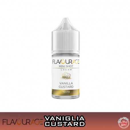Vanilla Custard Mini Shot 10 ml Flavourage