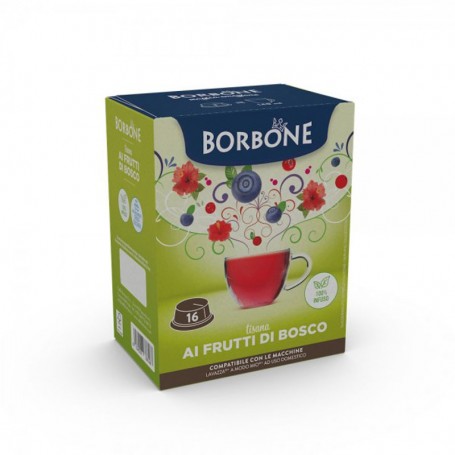 Capsule FRUTTI DI BOSCO A Modo Mio 16pz Caffè Borbone