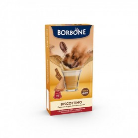 Capsule BISCOTTINO Nespresso 10pz Caffè Borbone