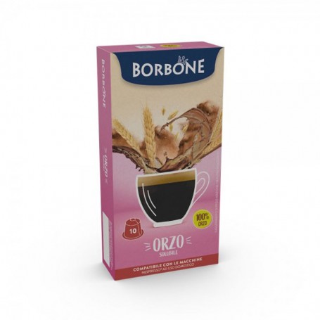 Capsule ORZO ZERO Nespresso 10pz Caffè Borbone