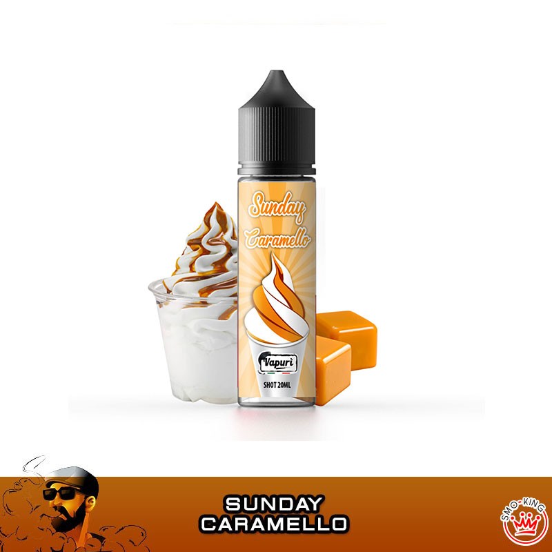 SUNDAY CARAMELLO Aroma 20 ml VAPUR Smo-KingShop.it