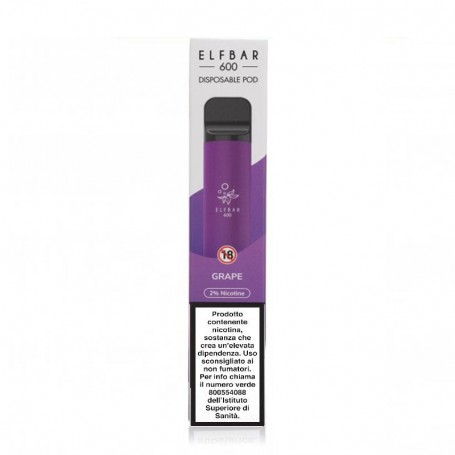 Elfbar 600 Grape Disposable Cigarette