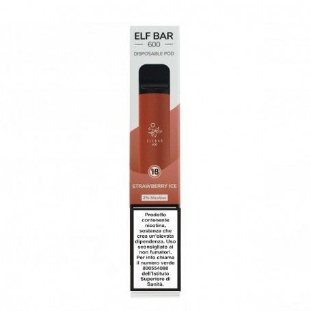 Elfbar 600 Strawberry Ice Cream Sigaretta Usa e Getta