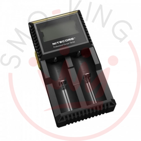 Nitecore Digicharger D2 Carica Batterie 2 Posti