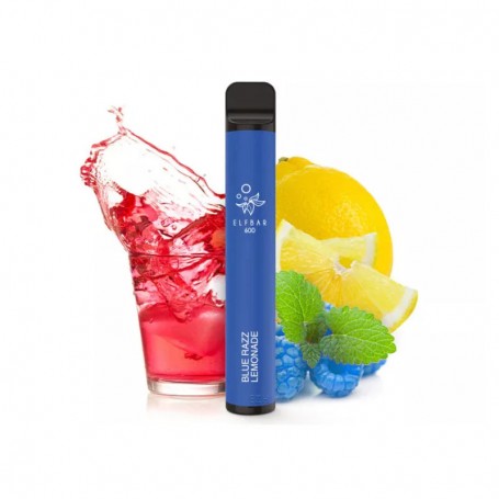 ElfBar 600 Blue Razz Lemonade Disposable Cigarette