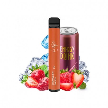 Elfbar 600 Strawberry Elfbull Disposable Cigarette