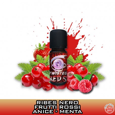 Twisted Vaping Red 5 Flavor 10ml