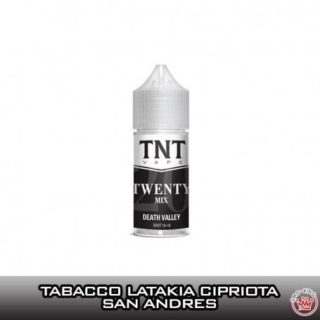 tnt vape logo Twenty Mix Death Valley Mini Shot 10+10 ml TNT Vape