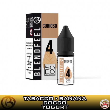 CURIOSO Solo 10ml Ready Liquid Nicotine Blendfeel