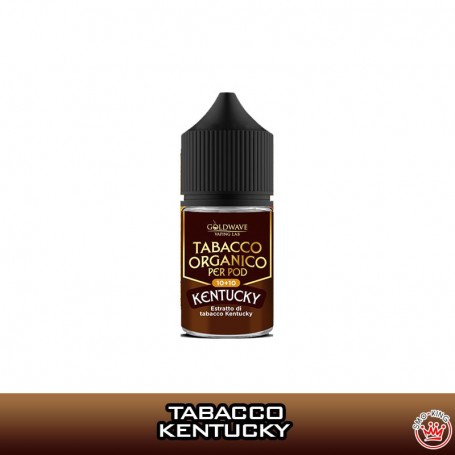 Kentucky Tabacco Organico Mini Shot 10+10 ml Goldwave