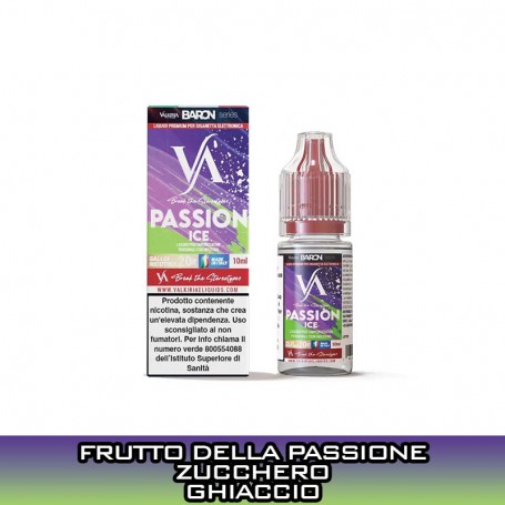 Passion Ice Liquido Pronto Nicotina 10 ml Valkiria
