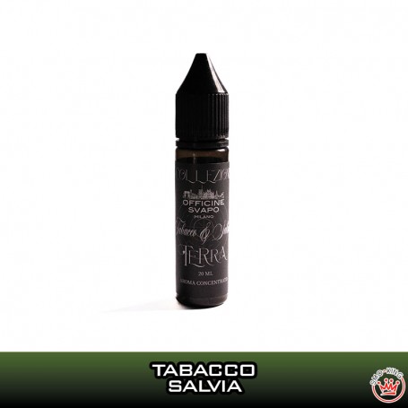Tabacco e Salvia Linea Terra Aroma 20 ml Officine Svapo