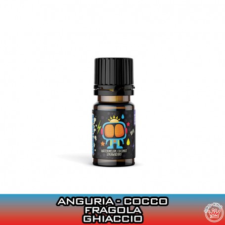 Watermelon Coconut Strawberry Monster Ice Concentrated Aroma 10 ml Reload Vape