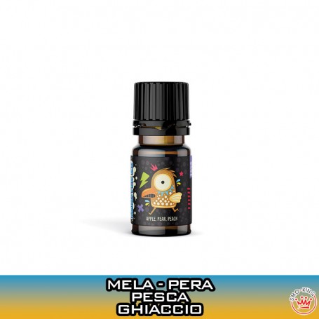 Apple Pear Peach Monster Ice Concentrated Aroma 10 ml Reload Vape