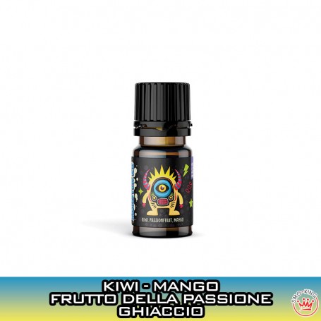 Kiwi Passionfruit Mango Monster Ice Concentrated Aroma 10 ml Reload Vape