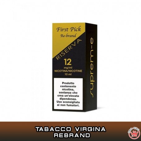 Suprem-e First Pick Rebrand Riserva Nicotine Eliquid