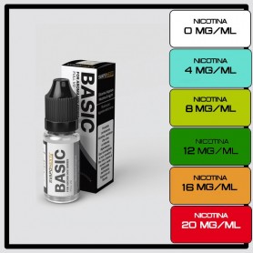 Kit Base Neutra 50/50 120ml 12mg/ml nicotina - Nic Master