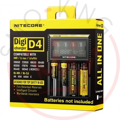 Nitecore Caricabatterie D4 Charger