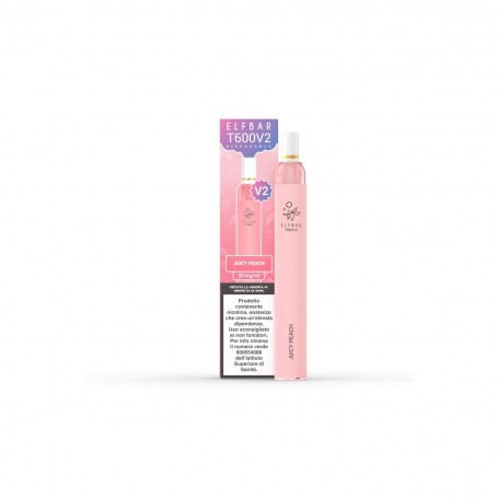 Elfbar T600 V2 Juicy Peach Sigaretta Usa e Getta