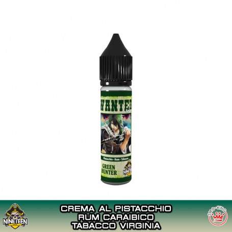 GREEN HUNTER Wanted Mini Shot 10 ml Nineteen Vape