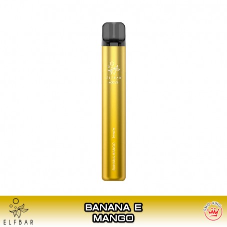 ELFBAR 600V2 BANANA MANGO Sigaretta Usa e Getta Mango Banana