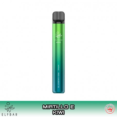 ELFBAR 600V2 BLUEBERRY KIWI Sigaretta Usa e Getta