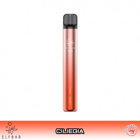 ELFBAR 600V2 CHERRY Sigaretta Usa e Getta Ciliegia