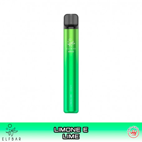ELFBAR 600V2 LEMON LIME Disposable Cigarette