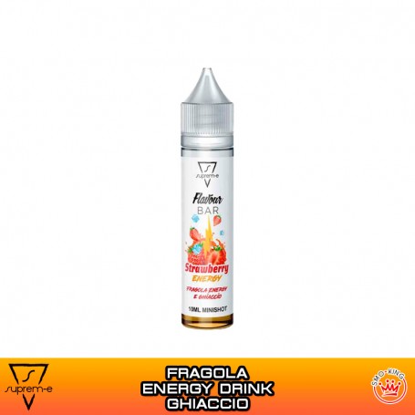 Strawberry Energy Flavour Bar Mini Shot 10 ml Suprem-e