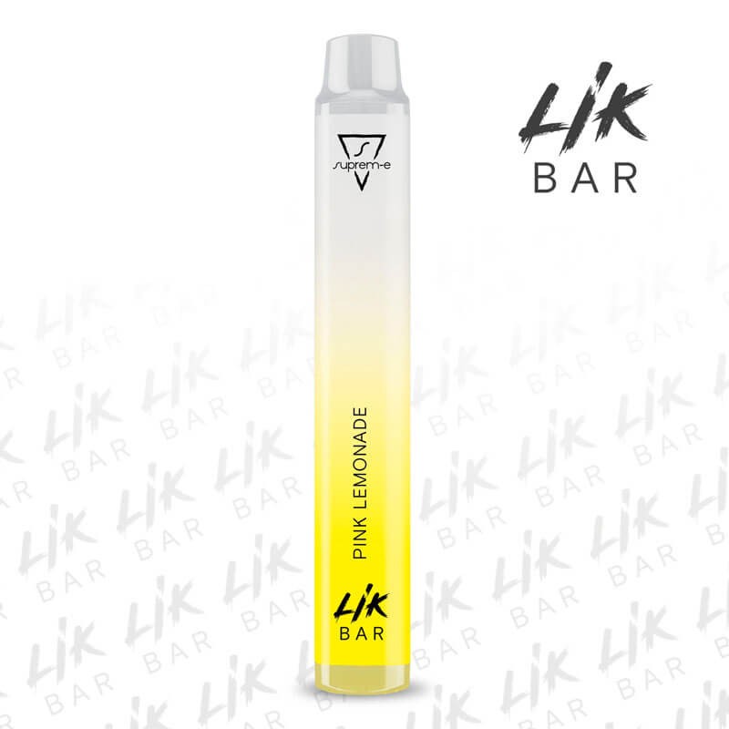 Lik Bar Pink Lemonade 500mAh Disposable Cigarette 600 Puff
