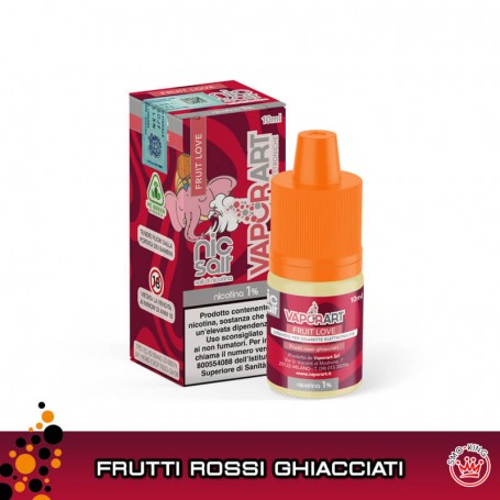 FRUIT LOVE Sali di Nicotina 10 ml Vaporart Ice Frutti Rossi Anice Eucalipto