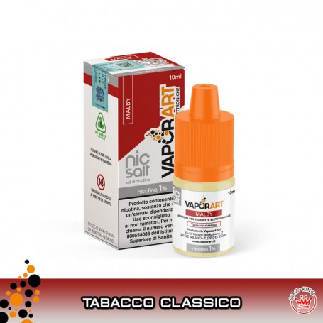MALBY Sali di Nicotina 10 ml Vaporart Tabacco