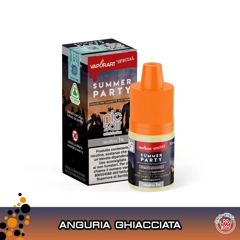 geekvape aegis solo 3 istruzioni SUMMER PARTY Sali di Nicotina 10 ml Vaporart