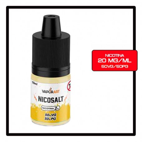 NicoSalt Base 50/50 Sali di Nicotina Vaporart