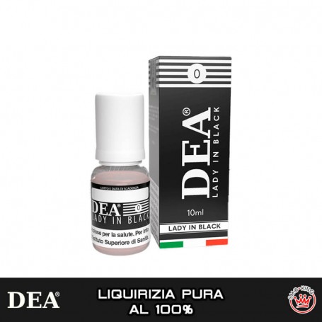 LADY IN BLACK Liquido Pronto Nicotina 10 ml DEA Flavor