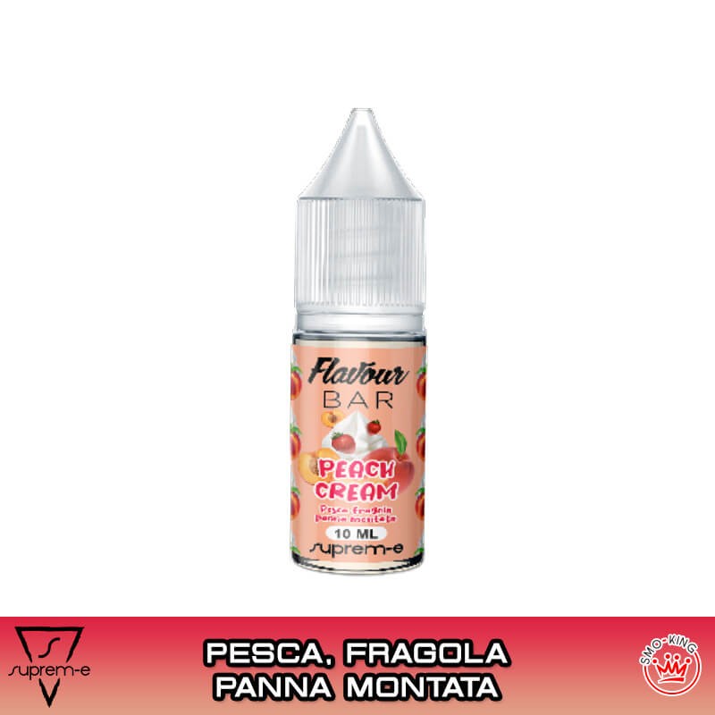 PEACH CREAM Flavour Bar Aroma Concentrato 10 ml SUPREM-E PEACH CREAM Flavour Bar Aroma Concentrato 10 ml SUPREM-E