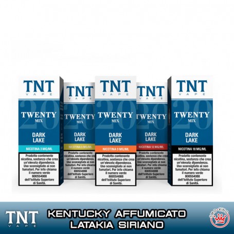 Dark Lake Twenty Mix 10 ml Liquido Nicotina Tnt Vape