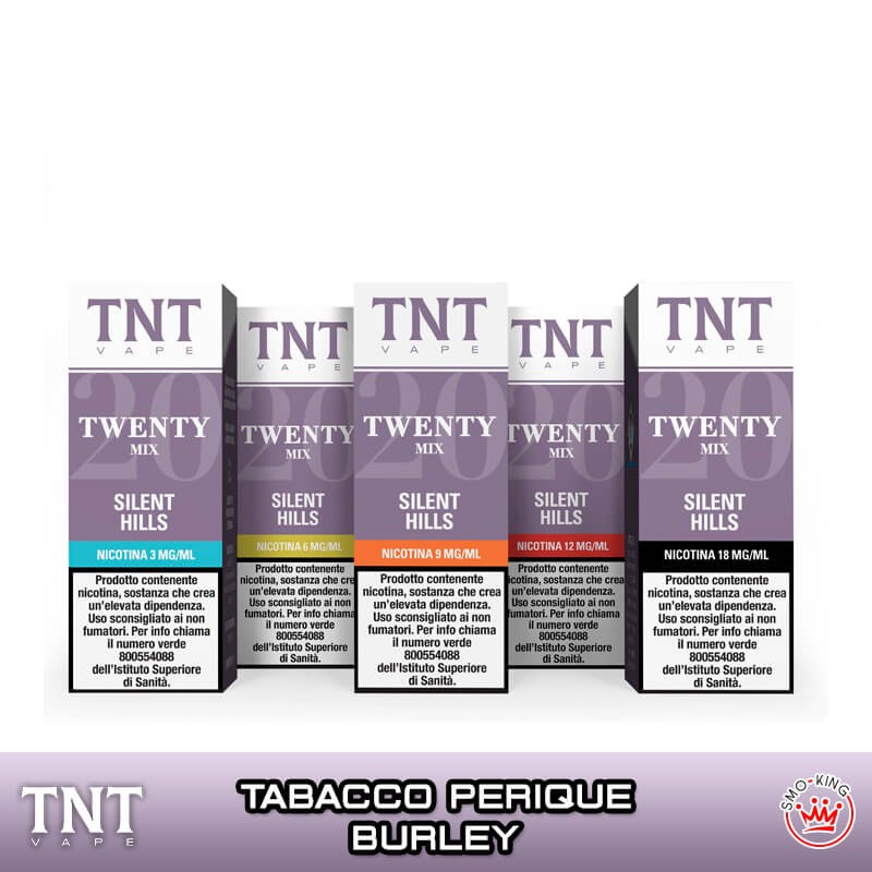 Silent Hills Twenty Mix 10 ml Nicotine Liquid Tnt Vape
