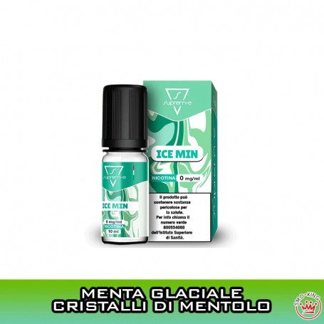 Ice Min S-Line 10ml Liquido Pronto Nicotina Suprem-e