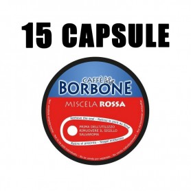 Miscela Rossa NESCAFÉ 15pz Capsule Caffè Borbone Dolce Gusto Miscela Rossa NESCAFÉ 15pz Capsule Caffè Borbone Dolce Gusto