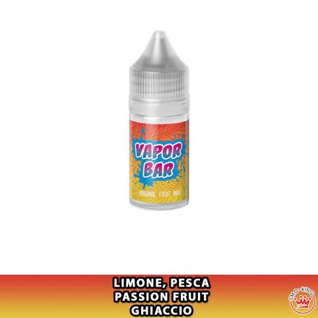 Lemon Peach Passion Fruit Vapor Bar Mini Shot 10+10 ml Reload Vape