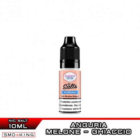WATERMELON ICE Nicotine Salts 10 ml Dinner Lady