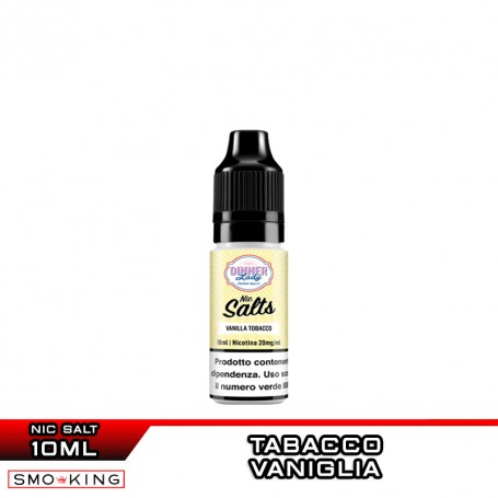 VANILLA TOBACCO Nicotine Salts 10 ml Dinner Lady