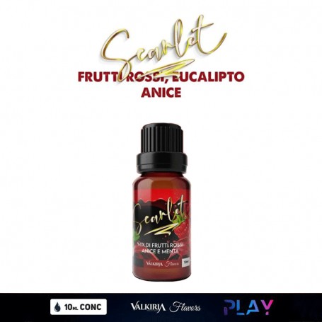 Scarlet PLAY Aroma Concentrato 10 ml Valkiria