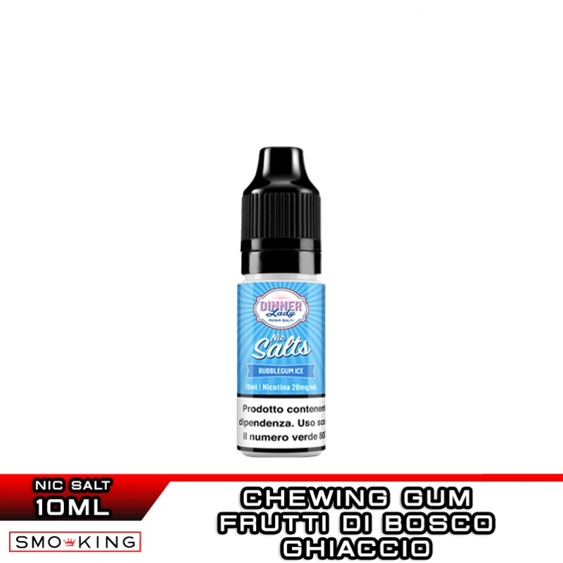 elfbar elfa master akku DINNER LADY Smooth Tobacco 10ml Nic Salt E-Liquid