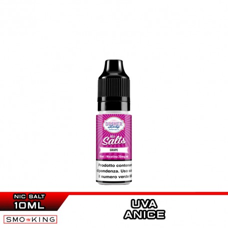 GRAPE Nicotine Salts 10 ml Dinner Lady